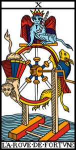 le tarot de marseille la roue de fortune