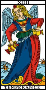 le tarot de marseille 14 temperance