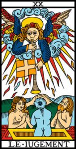le tarot de marseille 20 le jugement